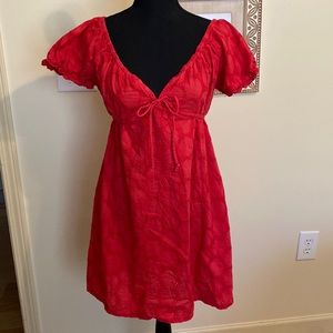 Bathing suit cover-up, just in time for summer.